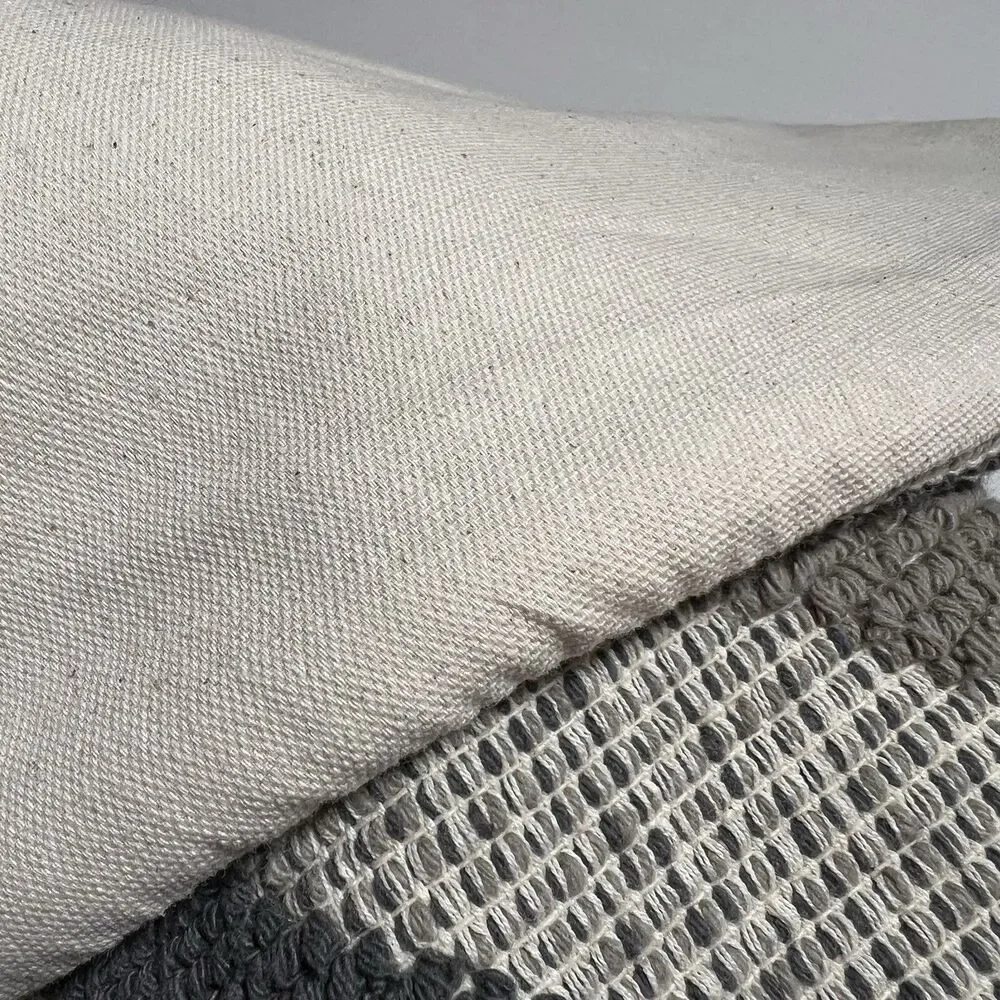 West Elm Broken Arrow Lumbar Pillow Cover 14”x36” Platinum Gray New